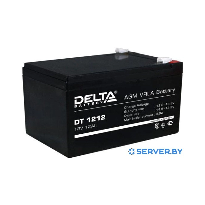 Аккумулятор для ИБП Delta DT 1212 (12В/12 А·ч). Фото1