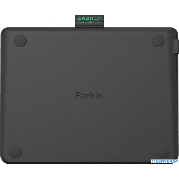 Графический планшет Parblo A640 V2 (черный). Фото 4