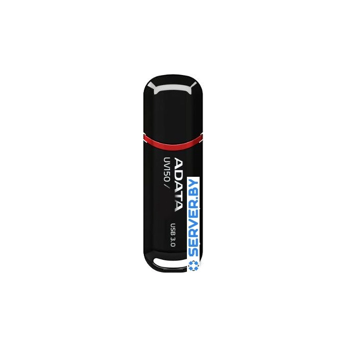 USB Flash A-Data DashDrive UV150 128GB (AUV150-128G-RBK). Фото1