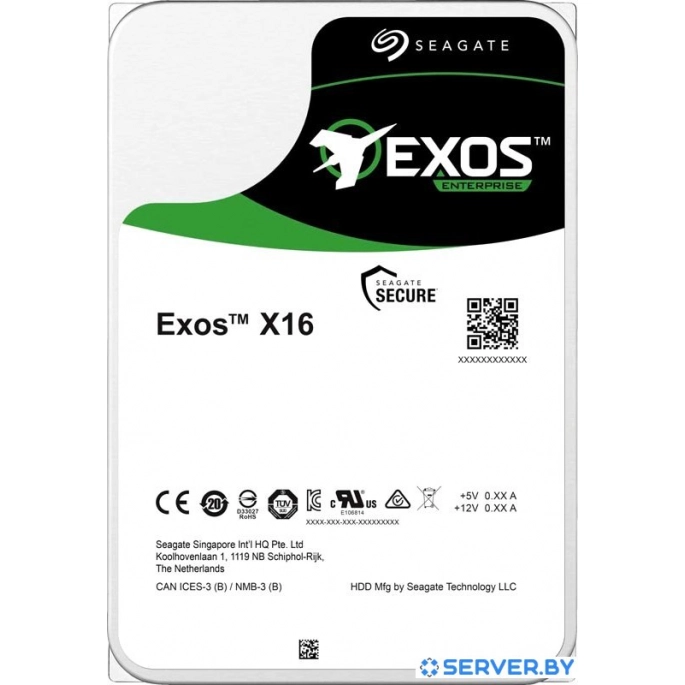 Жесткий диск Seagate Exos X16 12TB ST12000NM001G. Фото1